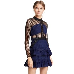 Self-Portrait Hazel Mini Dress